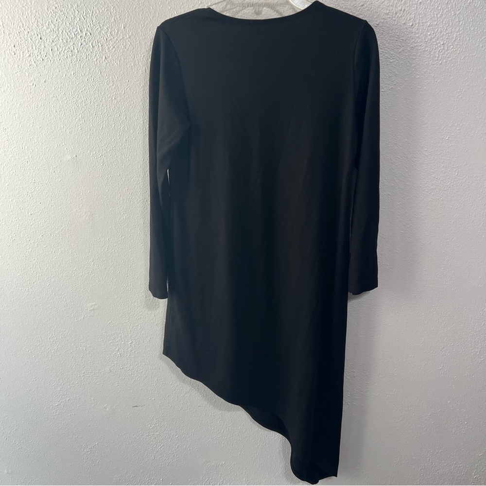 Bryn Walker Black Asymmetrical Dress Size Xs Gem